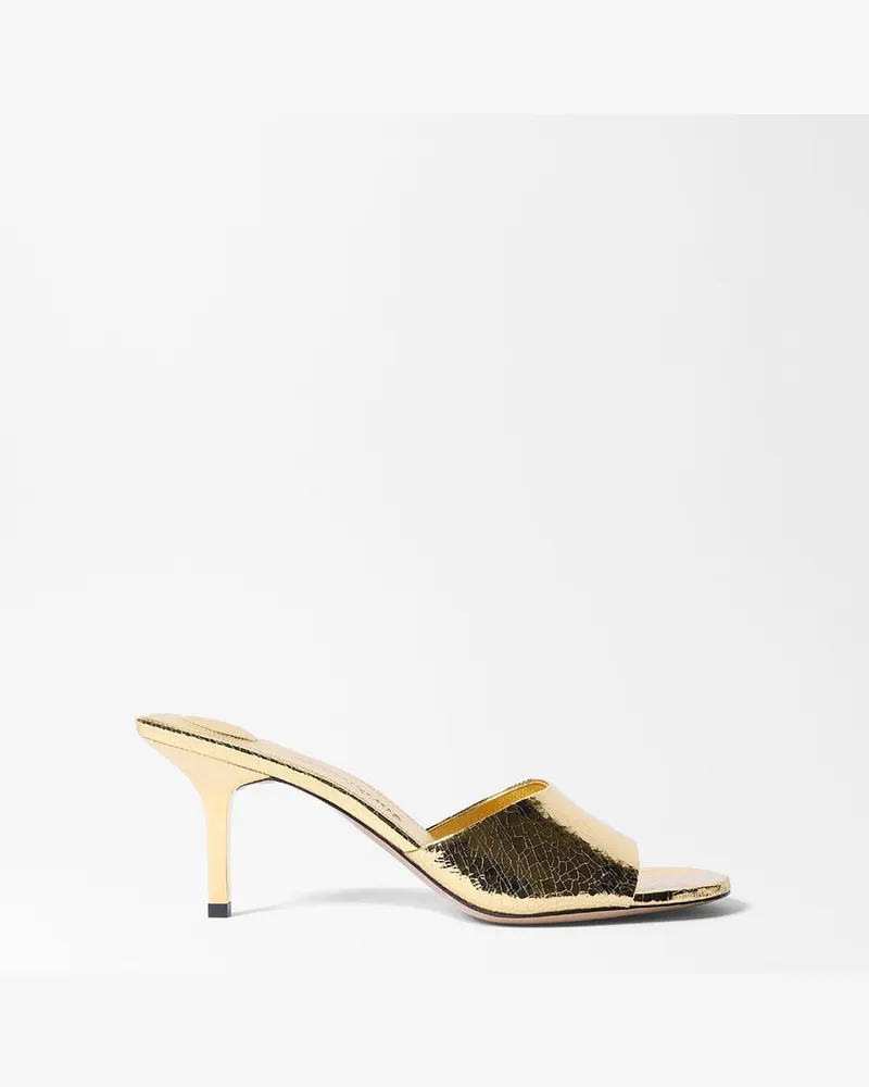 Jacquemus Les Mules Cubisto - Gold Gold