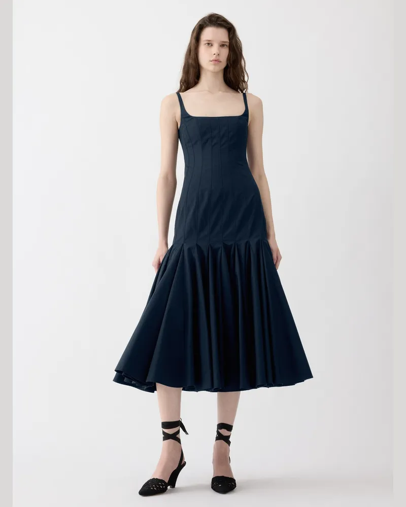 Jacquemus La Robe Agave - Blau Dunkelmarineblau