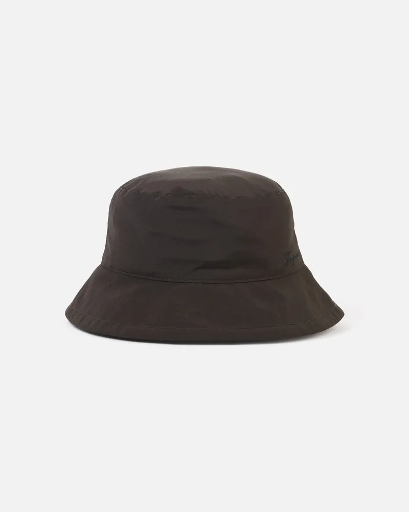 Jacquemus Der Baluchon Fischerhut - Dark Braun Dark