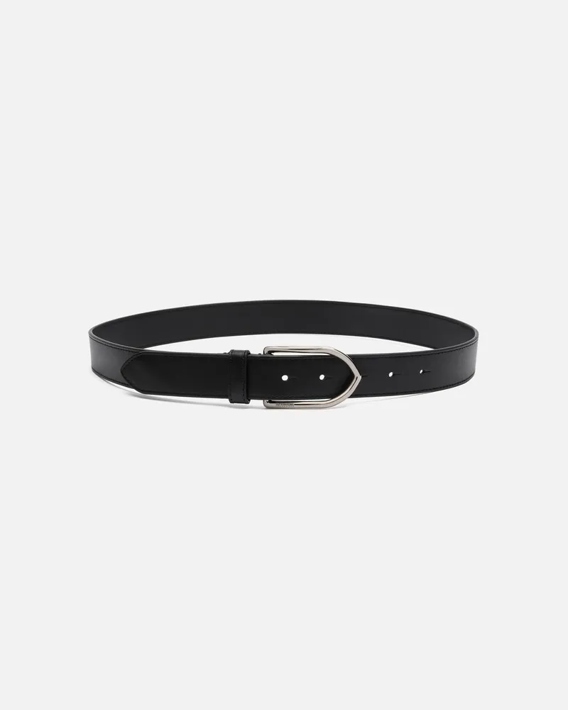 Jacquemus The Bambino Belt - Black/Silver Black