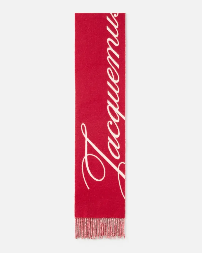 Jacquemus Der Atelier Schal - Rot Rot