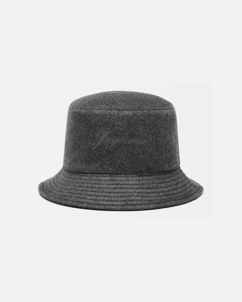 Jacquemus Der Cachemiro Fischerhut - Dark Grau Dark