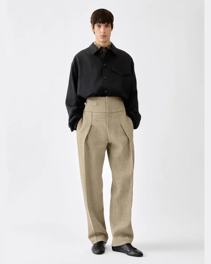 Jacquemus Die Smokinghose - Beige Beige