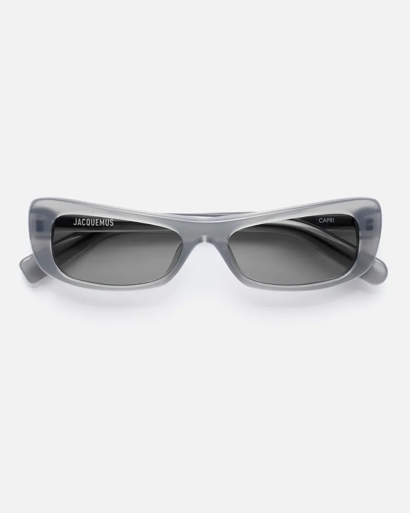 Jacquemus Die Capri Sonnenbrille - Grau Grau