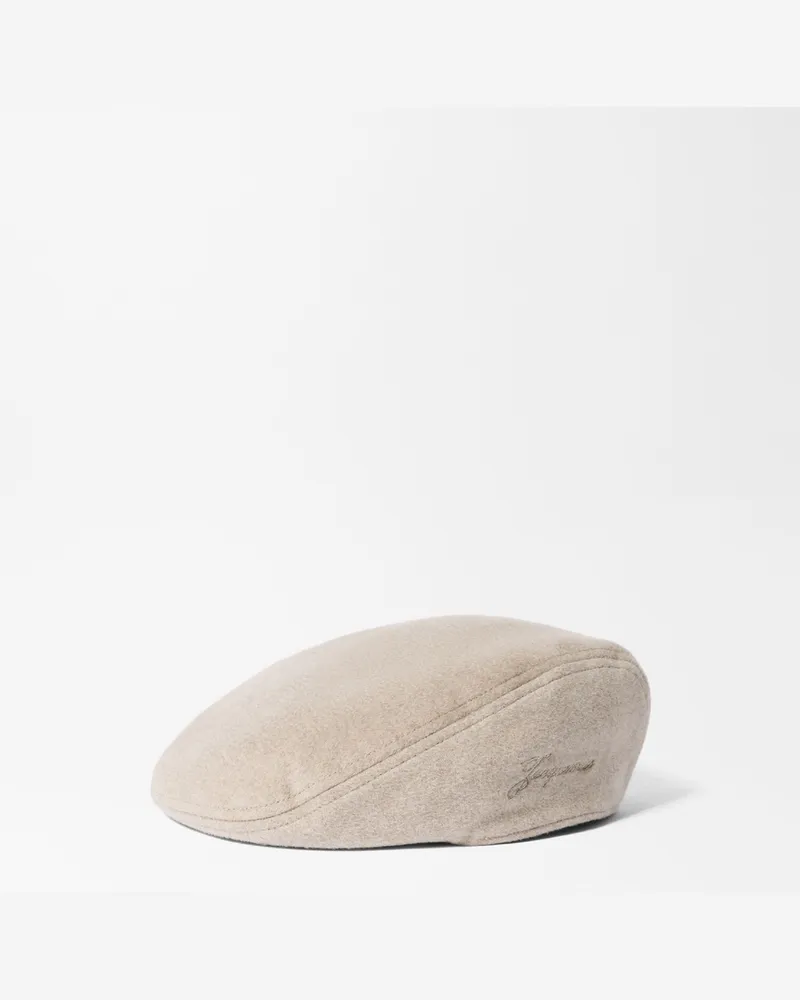 Jacquemus Die Valérie Baskenmütze - Beige Beige