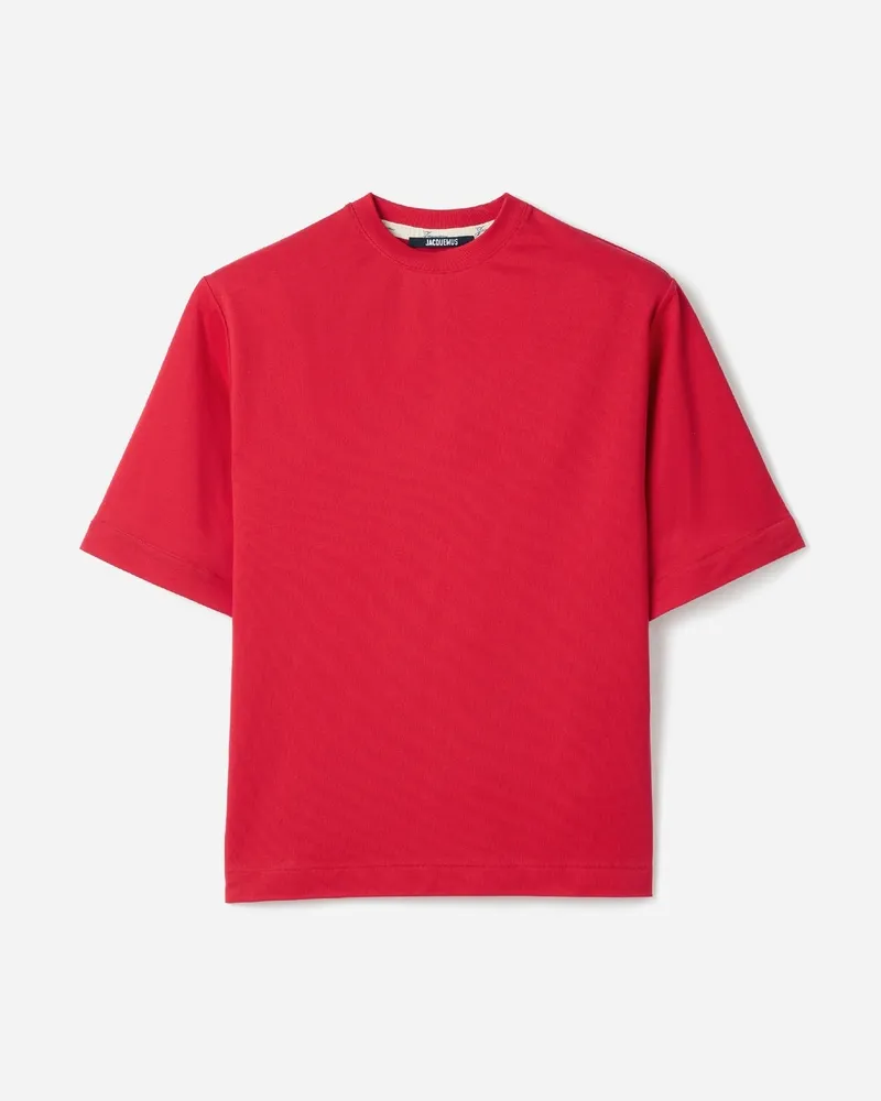 Jacquemus Das Rond Carré T-Shirt - Rot Rot