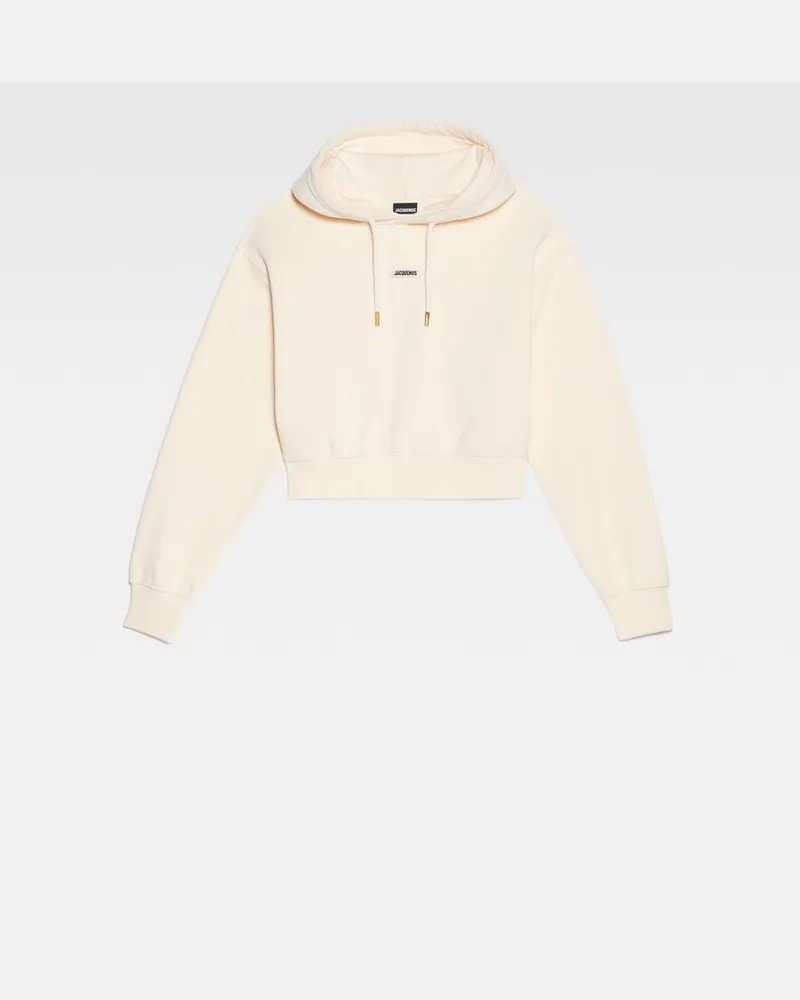 Jacquemus The Gros Grain Hoodie - Light Beige Light