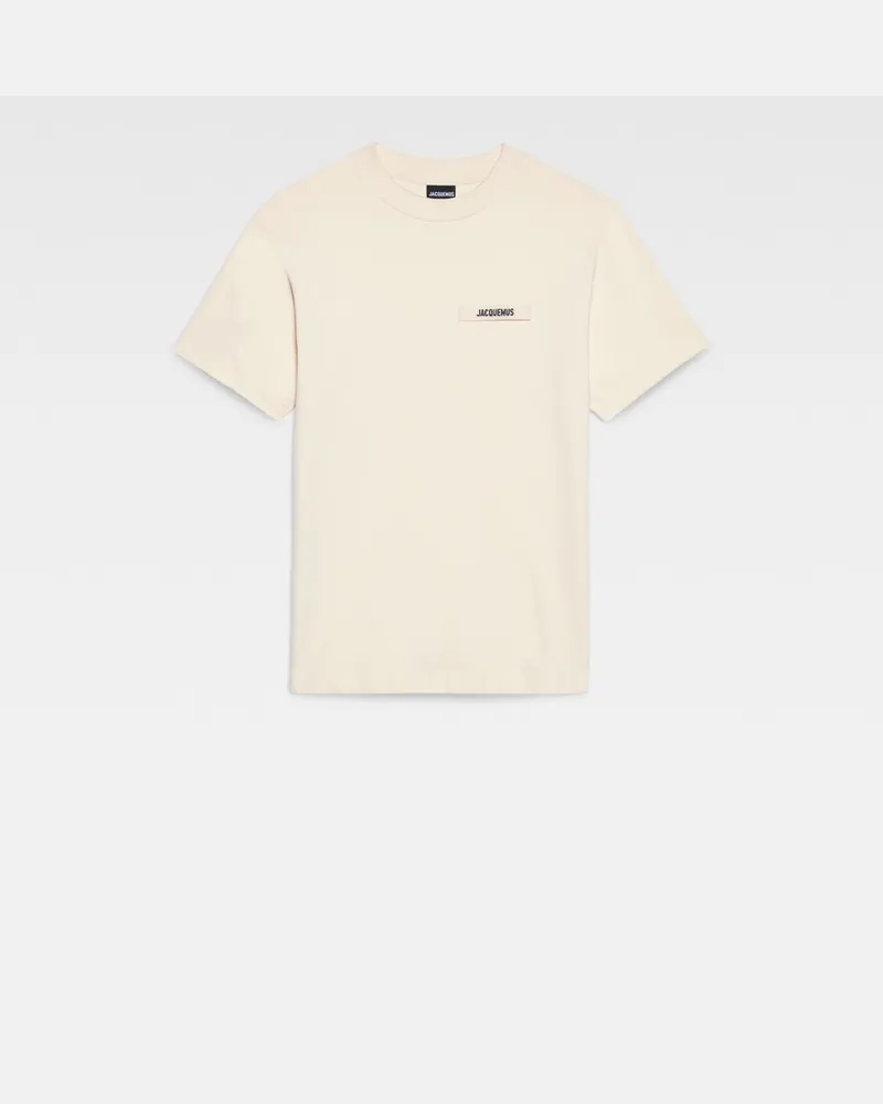 Jacquemus The Gros Grain T-shirt - Beige Beige