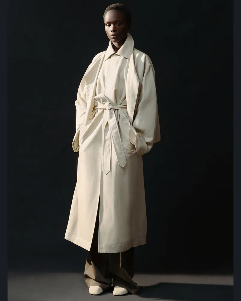 Jacquemus Der Cubano Trenchcoat - Beige Hellbeige