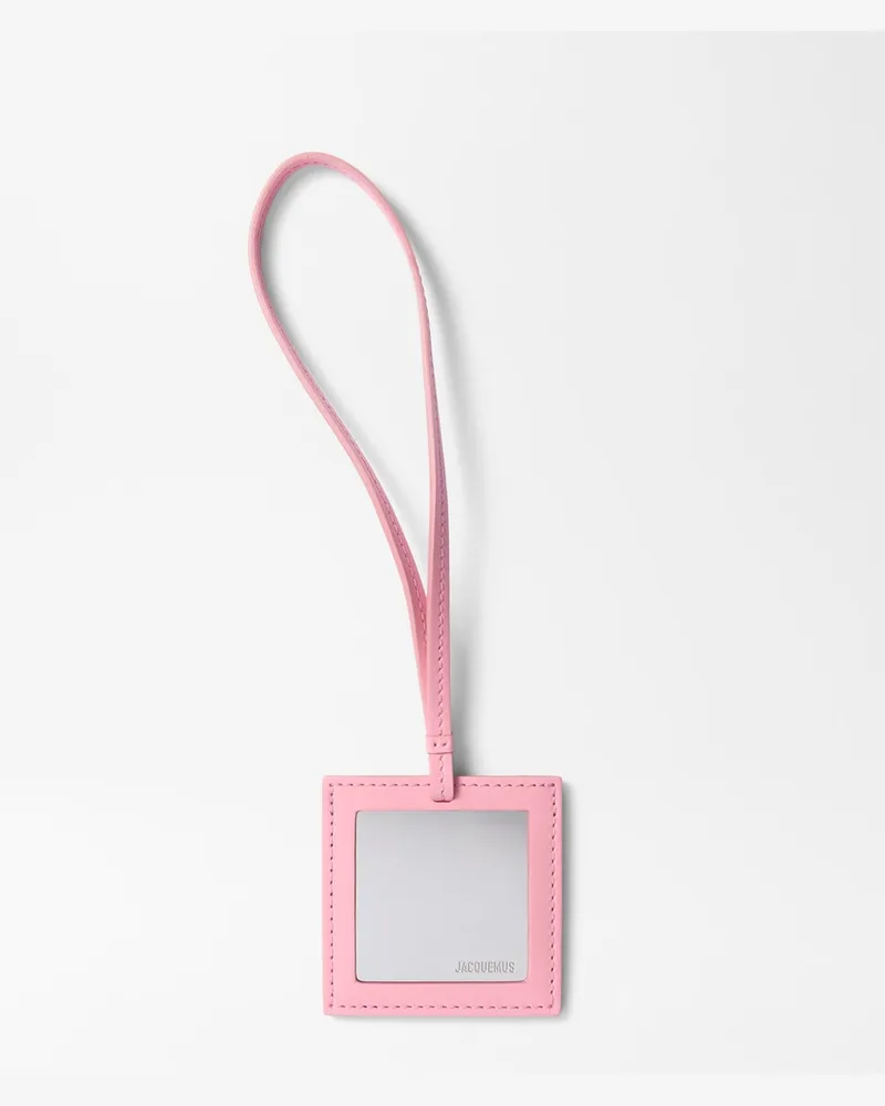 Jacquemus Le Porte Miroir - Rosa Hellrosa