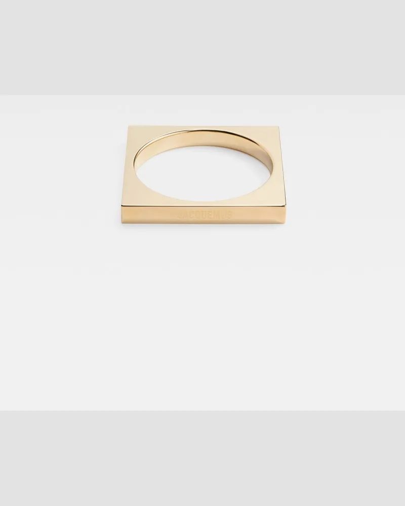 Jacquemus The Carré Bracelet - Light Gold Light