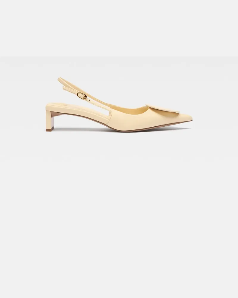 Jacquemus Les Slingbacks Duelo Basses - Ivory Ivory