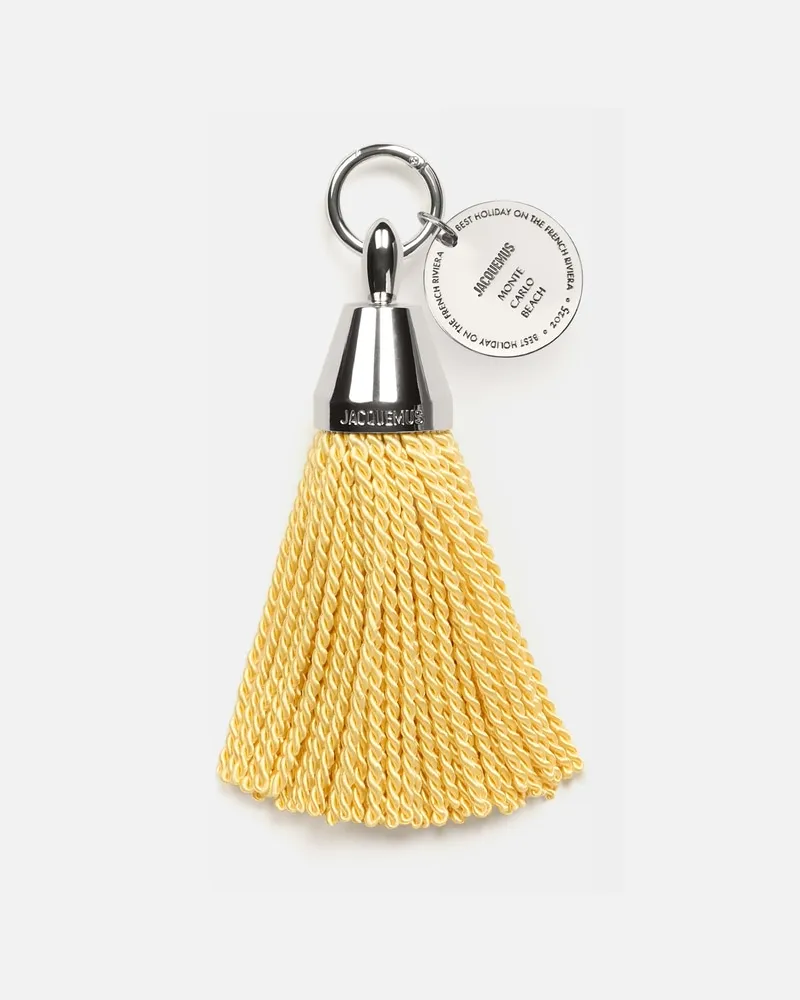 Jacquemus The Pompon Keyring - Light Yellow Light