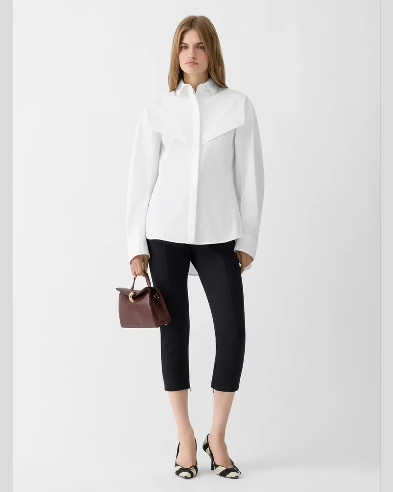 Jacquemus Das Châle Hemd - Weiß Weiß