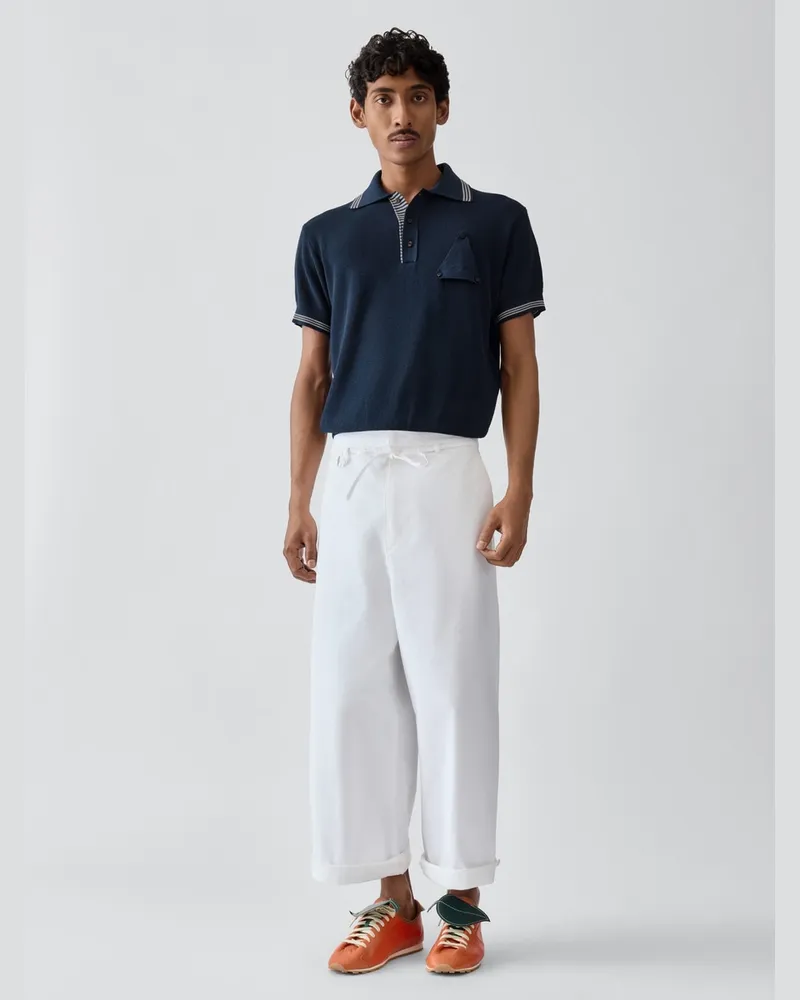 Jacquemus The Voilier Polo Shirt - Dark Navy Dark