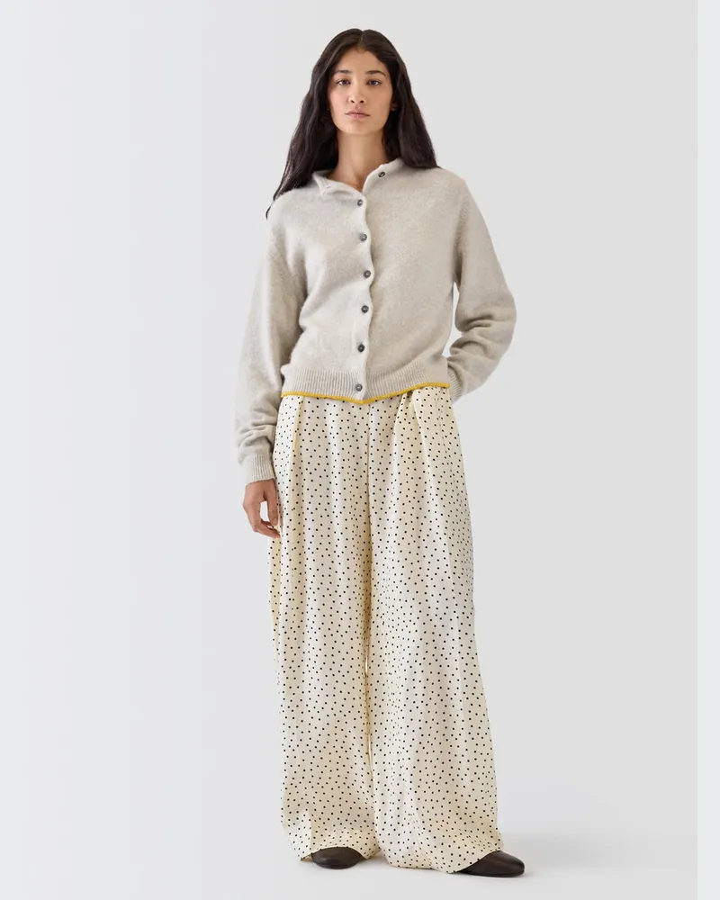 Jacquemus Die Cachemire Strickjacke - Beige Hellbeige