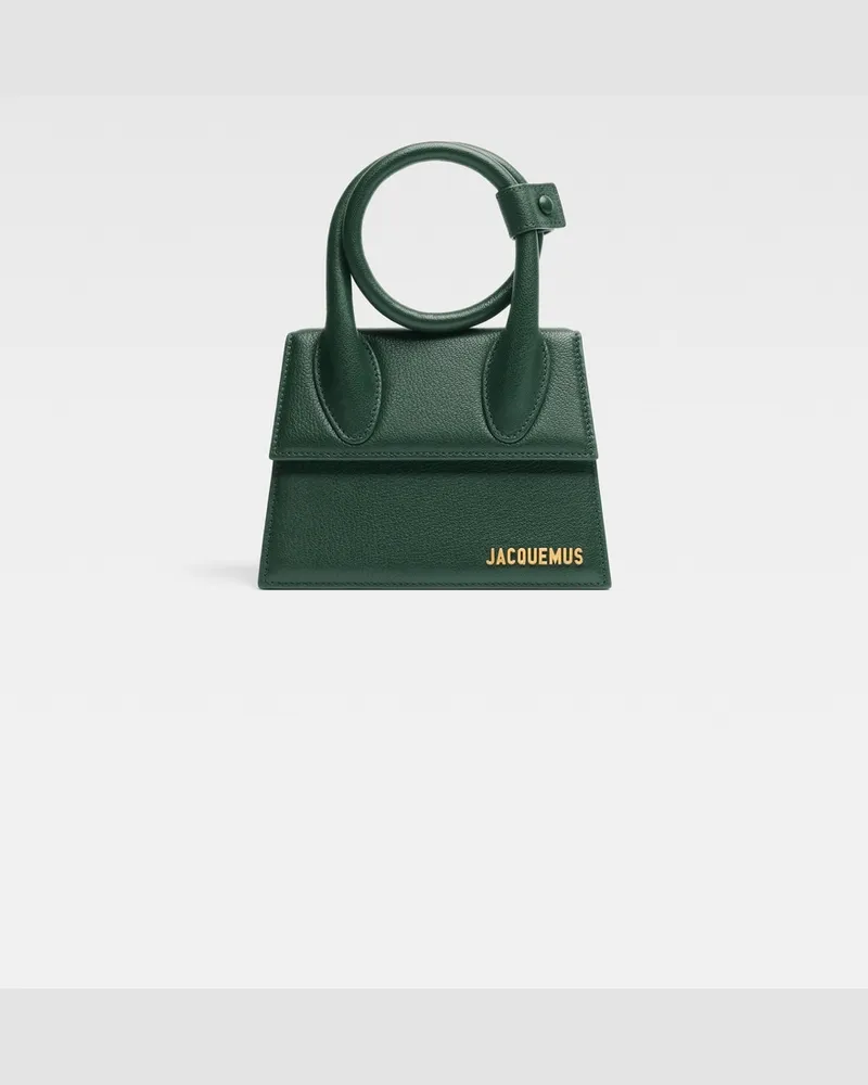 Jacquemus Le Chiquito Noeud - Dark Green Dark