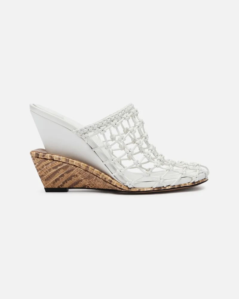 Jacquemus The Double Woven Shoes - Off-White/Beige Off-white