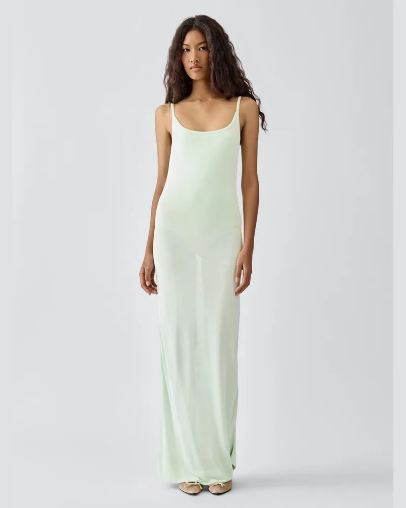 Jacquemus The Nodo Midi Dress - Mint Green Mint