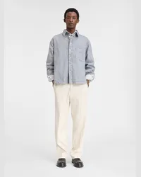 Jacquemus The Boulanger Shirt - Grey / Off-White Grey