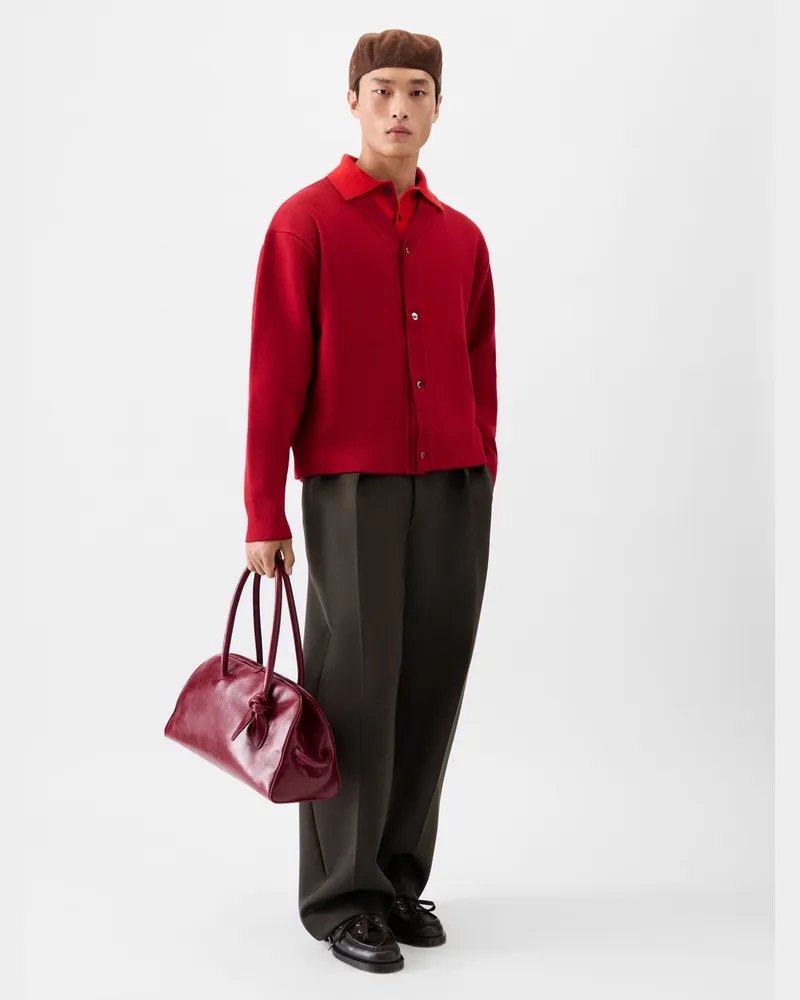 Jacquemus The Doppio Cardigan - Multi-Red Multi-red