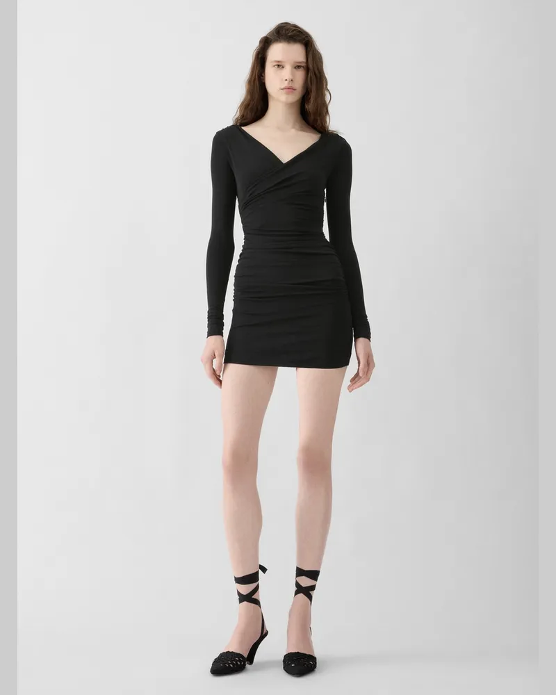 Jacquemus The Rita Mini Dress - Black Black
