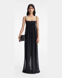 Jacquemus The Peplo Dress - Black Black