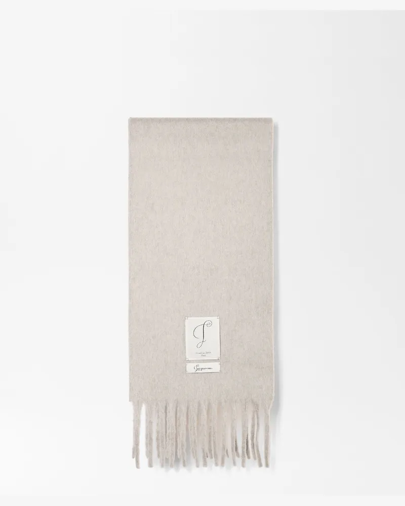Jacquemus Der Cavallo Schal - Beige Beige