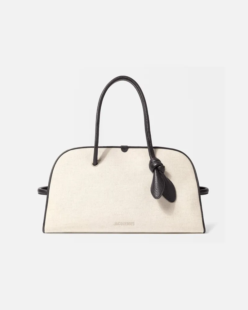 Jacquemus Le Turismo - Greige/Schwarz Hellgreige