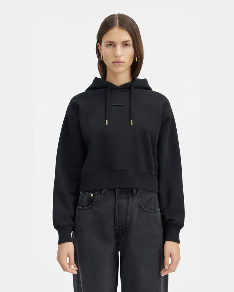 Jacquemus The Gros Grain Hoodie - Black Black