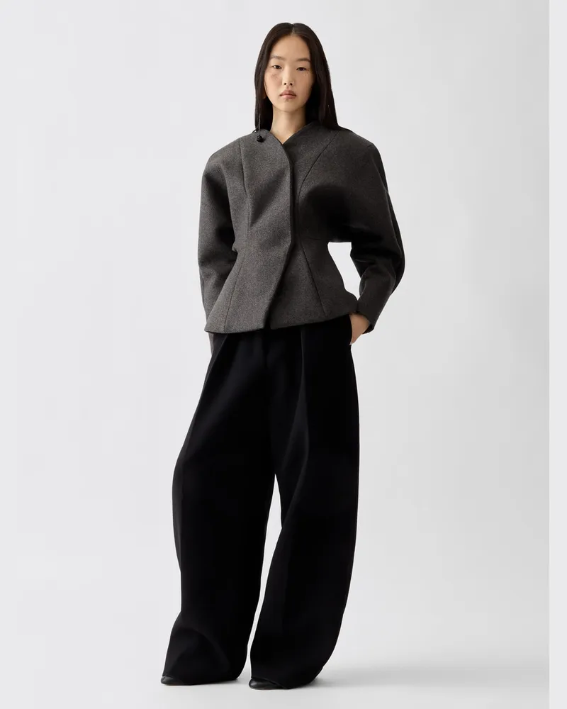 Jacquemus Die Paloma Jacke - Dark Braun Dark