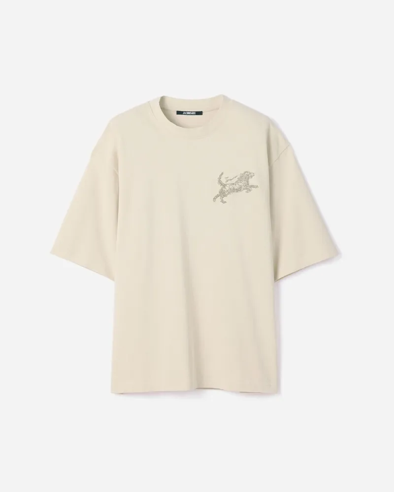 Jacquemus The Rita T-shirt - Beige Beige
