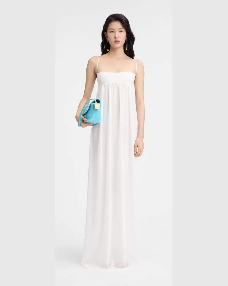 Jacquemus The Peplo Dress - White White