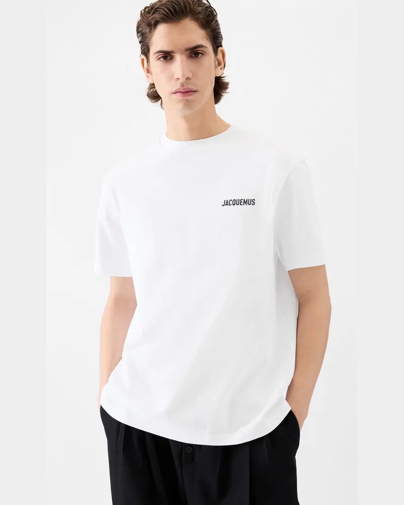 Jacquemus Le T-shirt Adresse Bahamas - Bahamas Weiß Bahamas