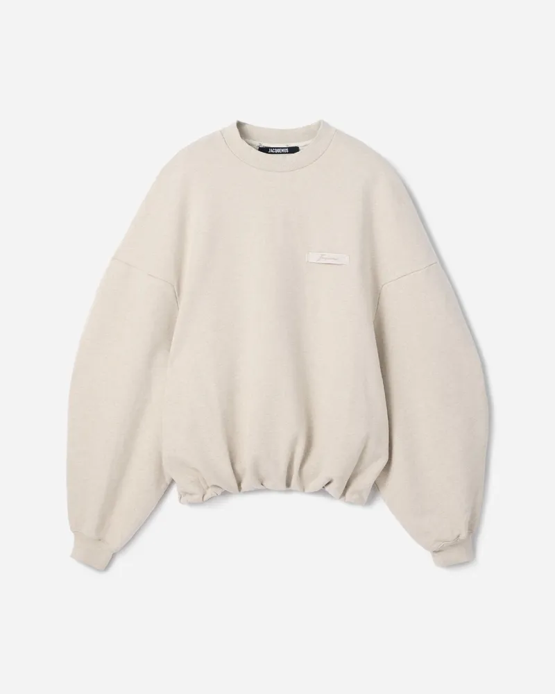 Jacquemus Le Sweatshirt Ruban - Beige Hellbeige