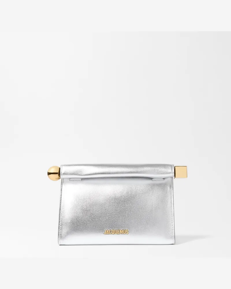 Jacquemus Die Rond Carré Tasche - Silber Silber