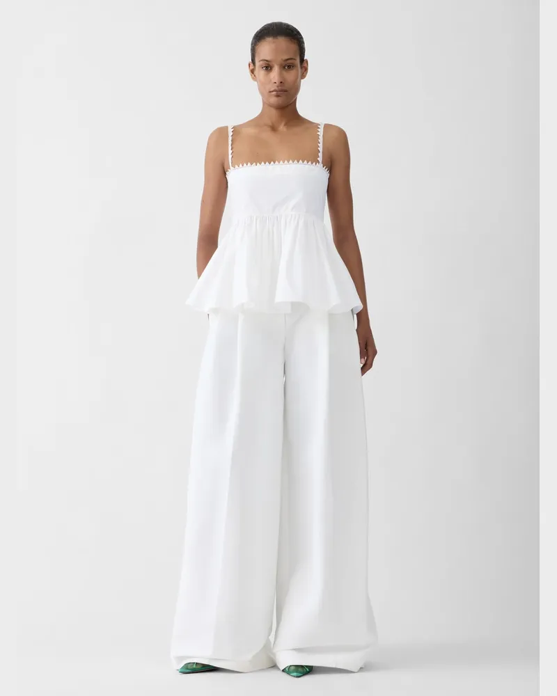 Jacquemus Das Traversin Top - Weiß Weiß