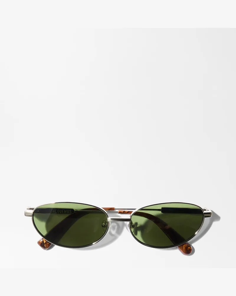 Jacquemus Die Alba Sonnenbrille - Silber Silber