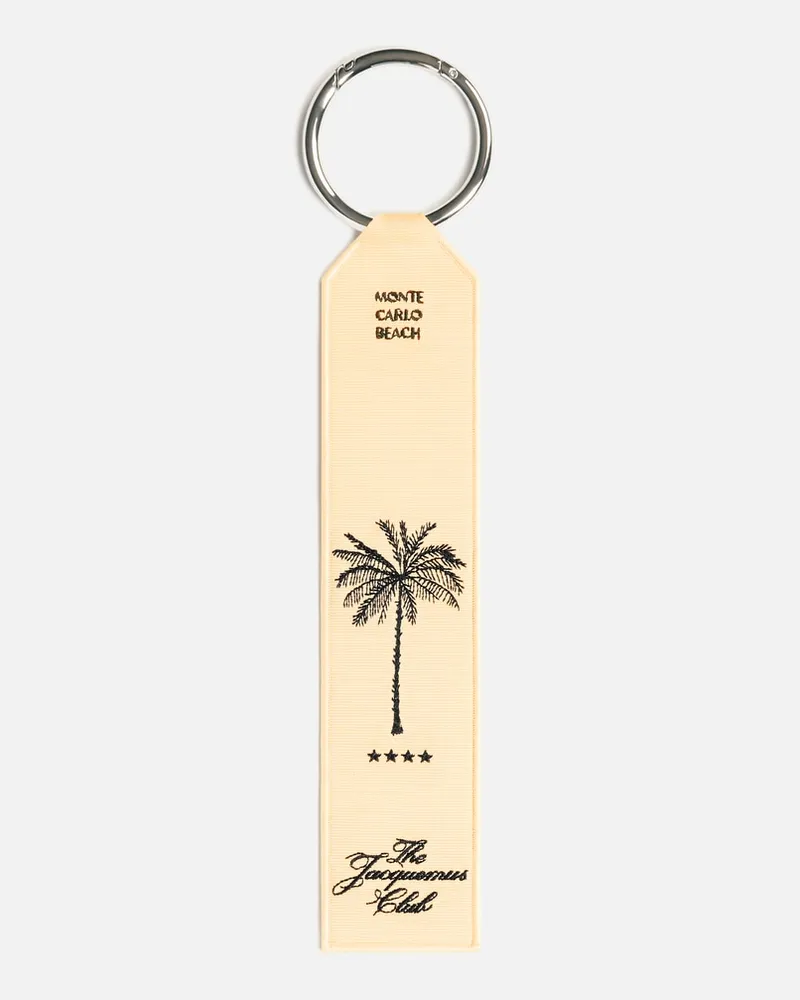 Jacquemus The Hôtel Keyring - Light Yellow Light