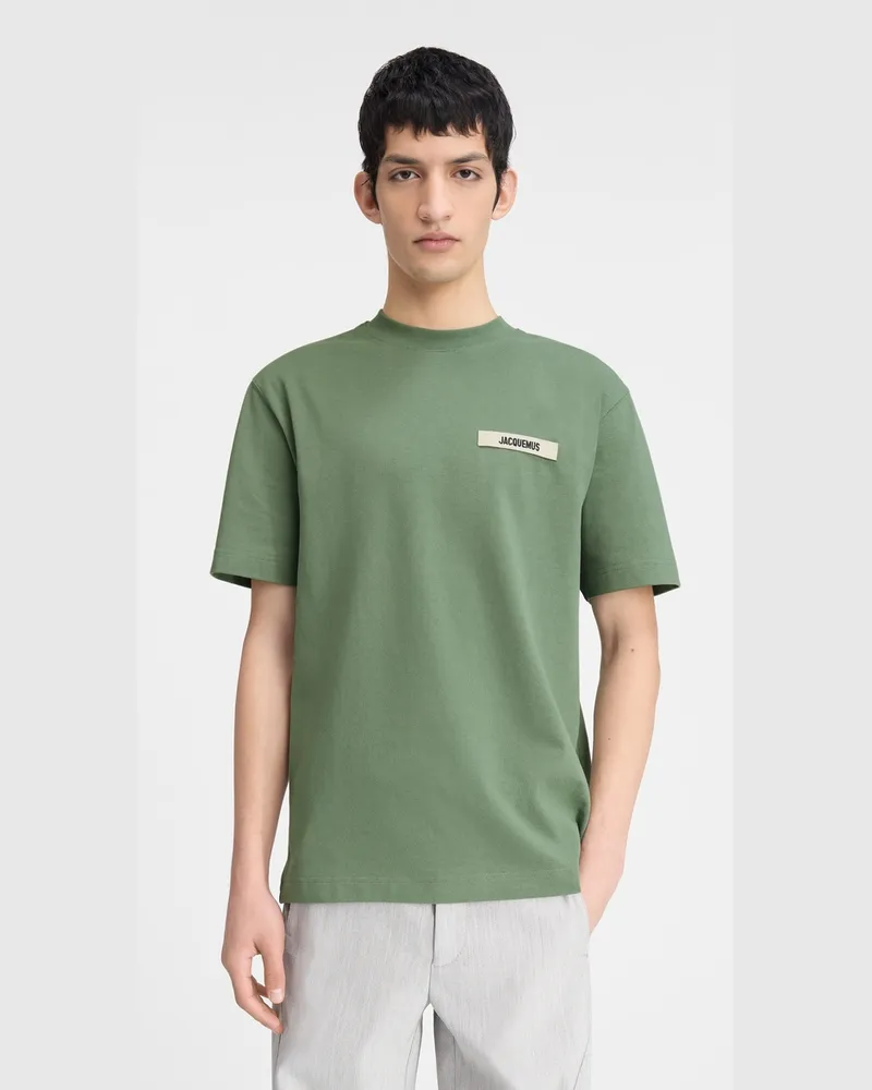 Jacquemus The Gros Grain T-shirt - Light Green Light