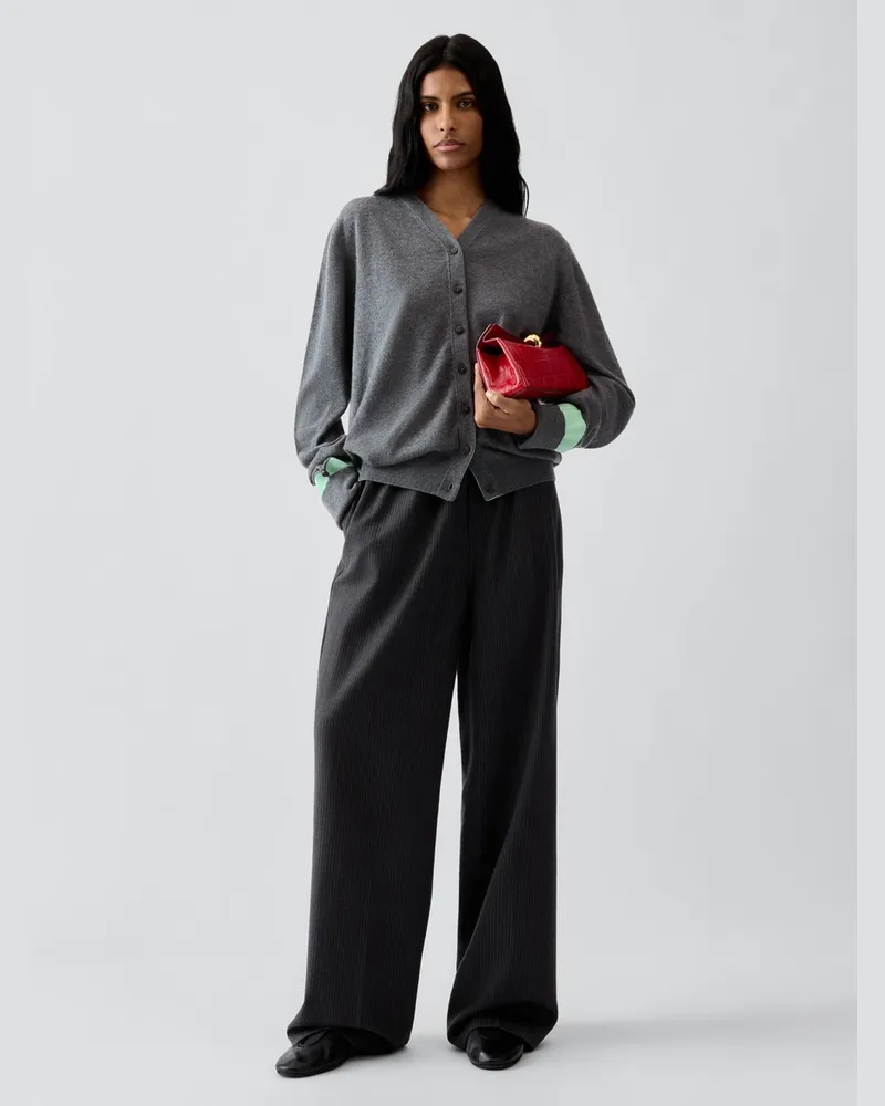 Jacquemus Die Pablo Strickjacke - Grau Grau