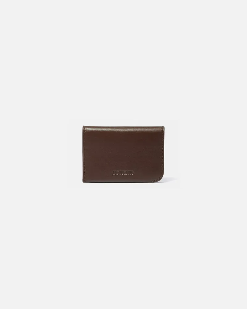 Jacquemus The Curvo Cardholder - Midnight Brown Midnight