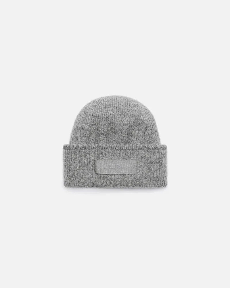 Jacquemus Le Bonnet Gros Grain - Dark Grau Dark