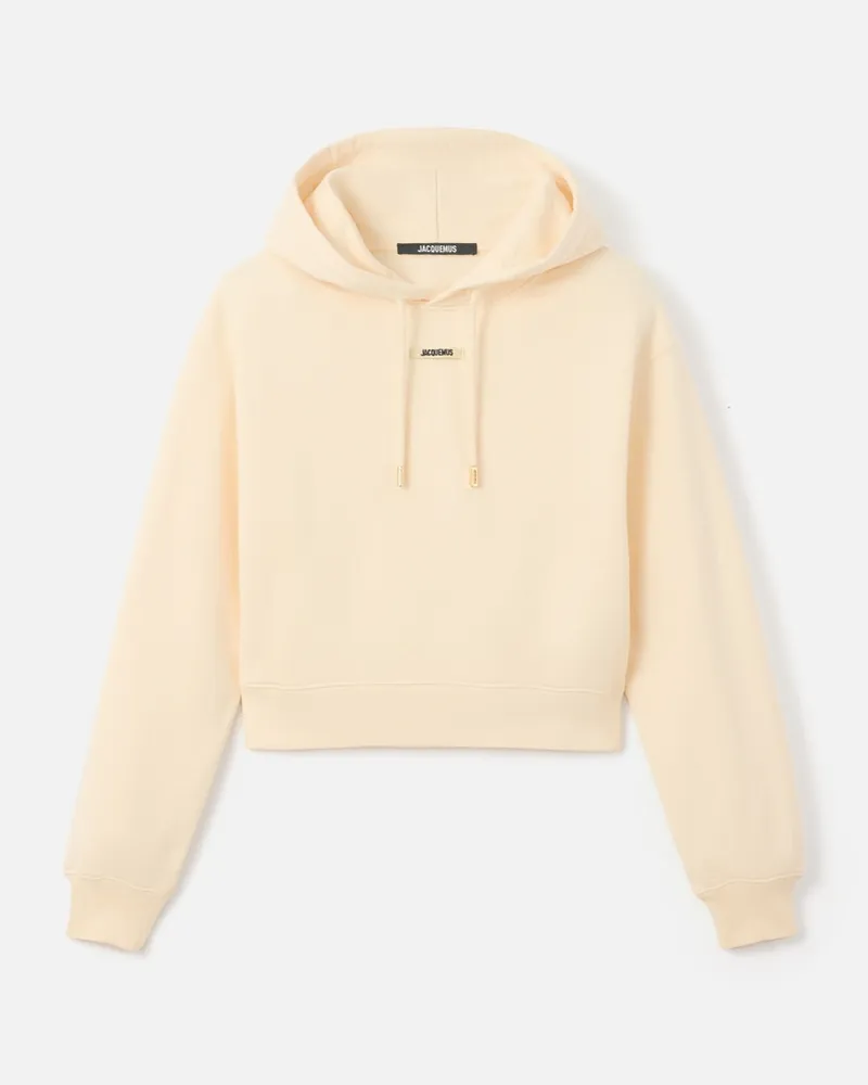 Jacquemus Le Hoodie Gros Grain - Beige Hellbeige