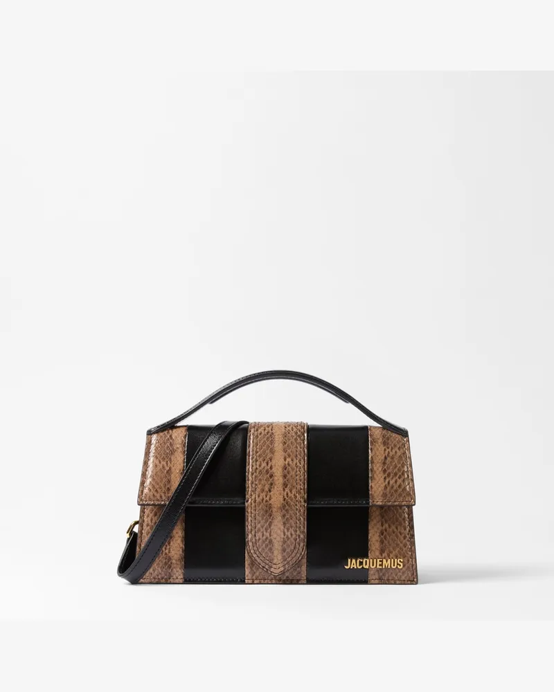 Jacquemus Die Große Bambino - Schwarz / Beige Schwarz