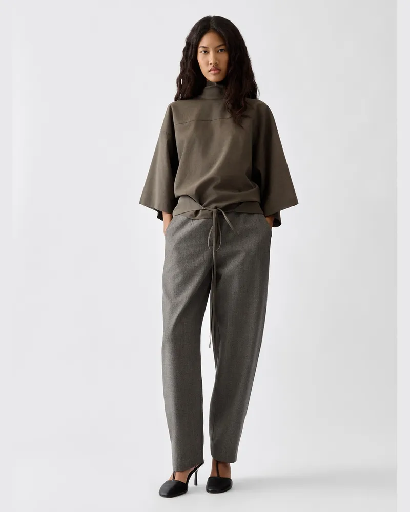 Jacquemus Die Citta Hose - Dark Braun Dark