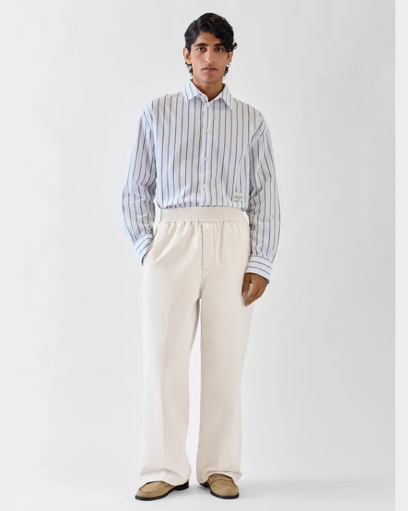 Jacquemus Die De-Nîmes Miami Jeans - Weiß Cremeweiß