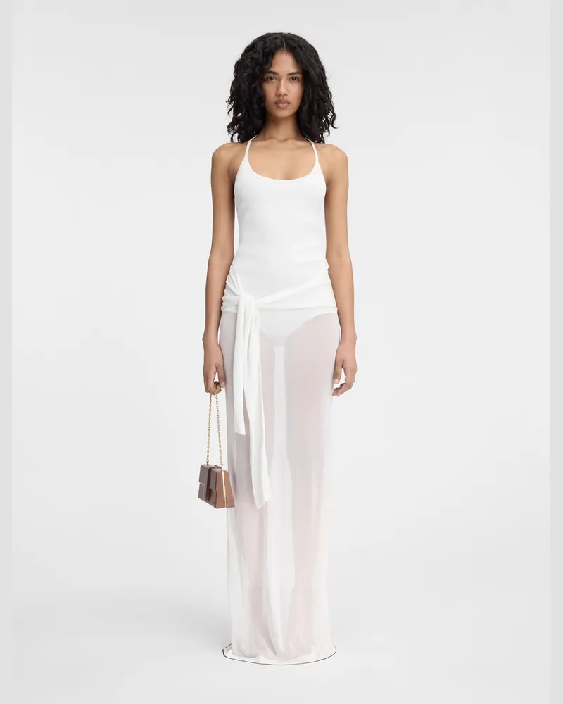 Jacquemus The Nodo Knit Dress - Off-White Off-white