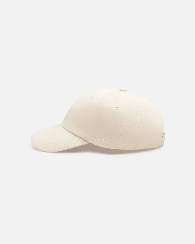 Jacquemus Die Jacquemus Kappe - Weiß Cremeweiß