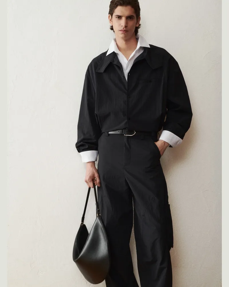 Jacquemus Die Curvo Jacke - Schwarz Schwarz